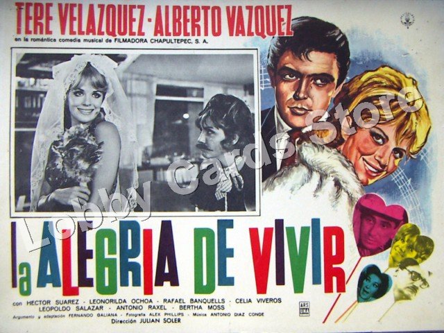 TERE VELAZQUEZ/LA ALEGRIA DE VIVIR